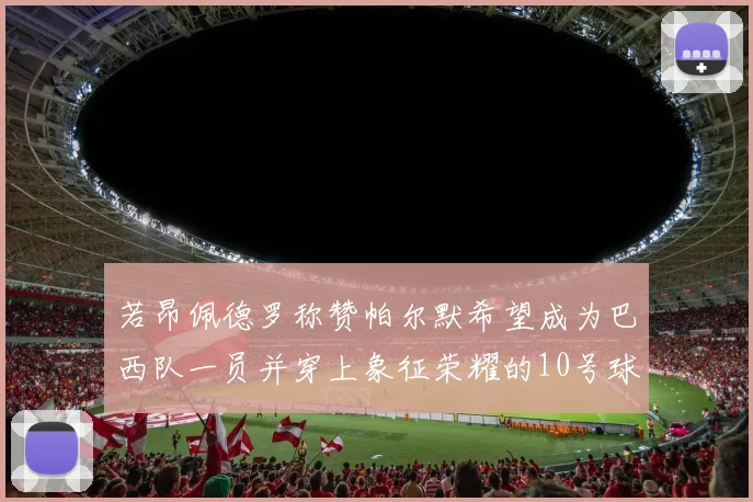 若昂佩德罗称赞帕尔默希望成为巴西队一员并穿上象征荣耀的10号球衣